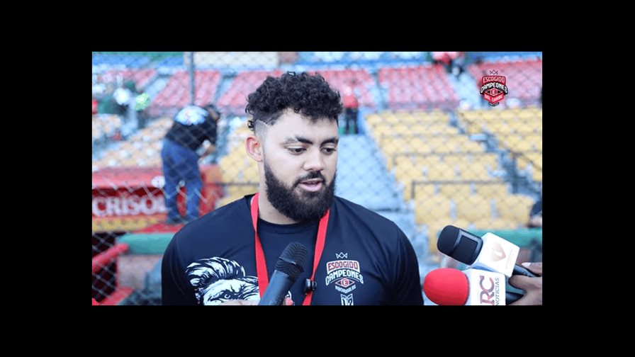 Video | Jasson Domínguez se integra a los entrenamientos del Escogido