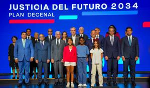 Abinader: Plan de Justicia del Futuro 2034 es una visión de justicia moderna, eficiente y humana