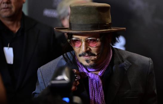 Johnny Depp presenta en Argentina su película Modigliani, tres días en Montparnasse