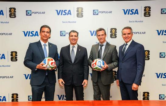 Visa y Banco Popular Dominicano ofrecen a los dominicanos una experiencia única para la Copa Mundial