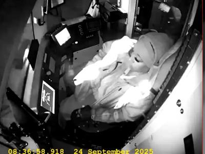 Operadora de tren de San Francisco se queda dormida