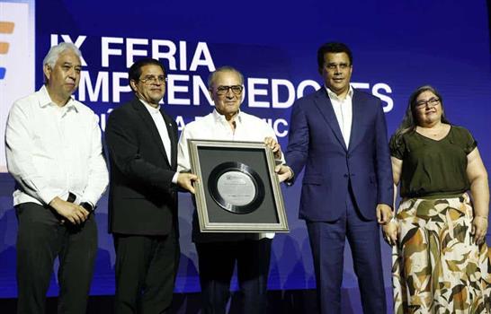 Rainieri, Bonetti y Corripio son reconocidos por su visi&oacute;n como grandes emprendedores