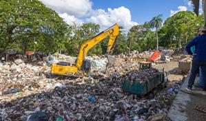 El gran desafío de la estación de Cancino: seguir el ritmo frenético de la basura en SDE