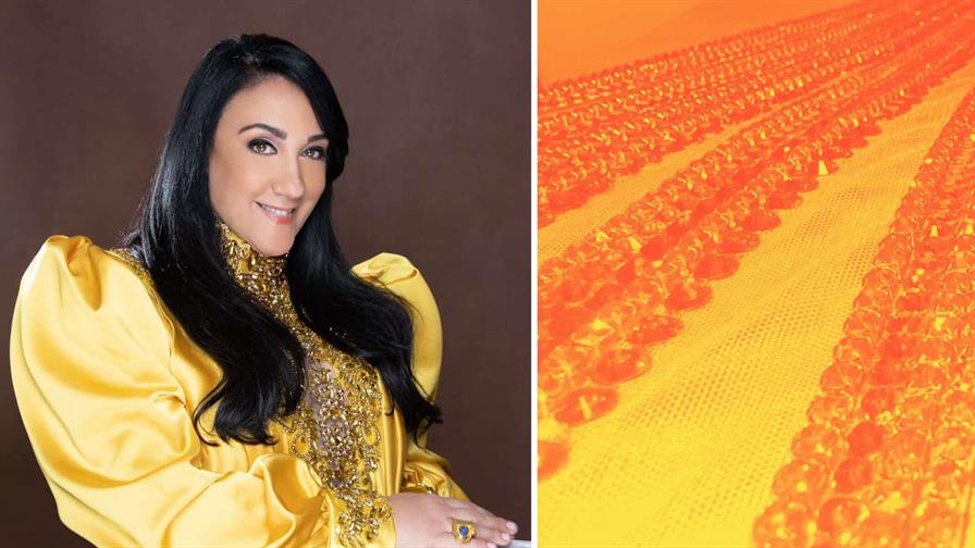 Giannina Azar revela los detalles del vestido que lucirá Miss RD en la gala de Miss Universo 2025