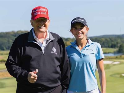 Kai Trumo debuta como golfista profesional en el LPGA Tour