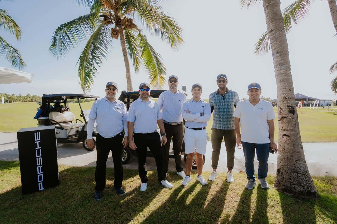 Golfistas en Test Drive Porsche.
