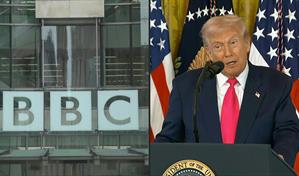 El presidente de la BBC envió carta de disculpa a Trump por montaje engañoso de discurso