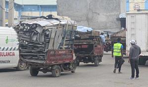 Residentes en Dajabón están preocupados por ingreso de chatarras y escombros desde Haití