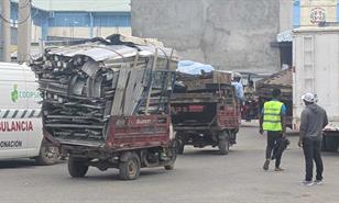 Residentes en Dajabón están preocupados por ingreso de chatarras y escombros desde Haití