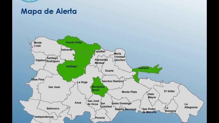 El COE emite alerta verde para cuatro provincias por lluvias asociadas a una vaguada El COE emite alerta verde para cuatro provincias por lluvias asociadas a una vaguada