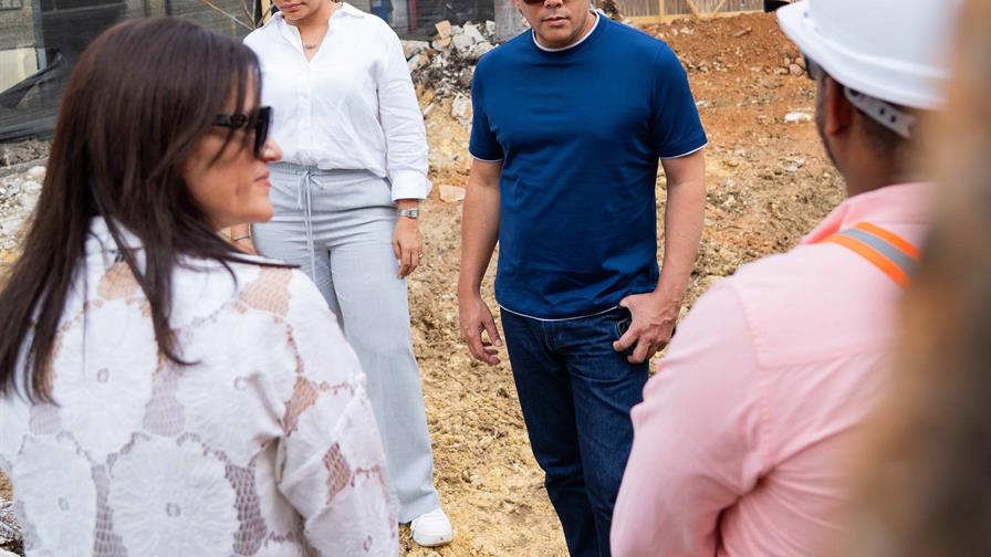 Ministro David Collado supervisa obras en Higüey Ministro David Collado supervisa obras en Higüey