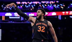 Towns y Shamet lideran a unos Knicks resilientes en triunfo 140-132 sobre el Heat