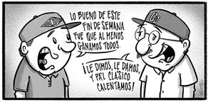 Caricatura de Noticiero Poteleche 17 noviembre 2025