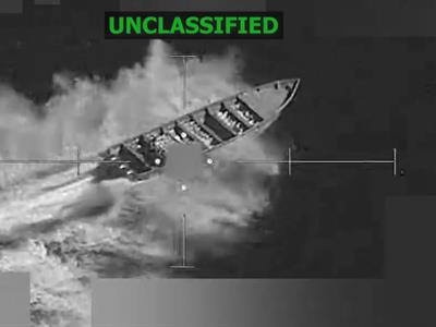 EE. UU. destruye otra narcolancha en el Pacífico