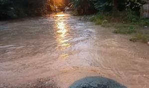 Las lluvias en Puerto Plata provocan el desbordamiento de ríos