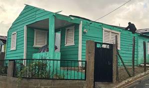 Tornado deja varias viviendas y calles afectadas en Mao