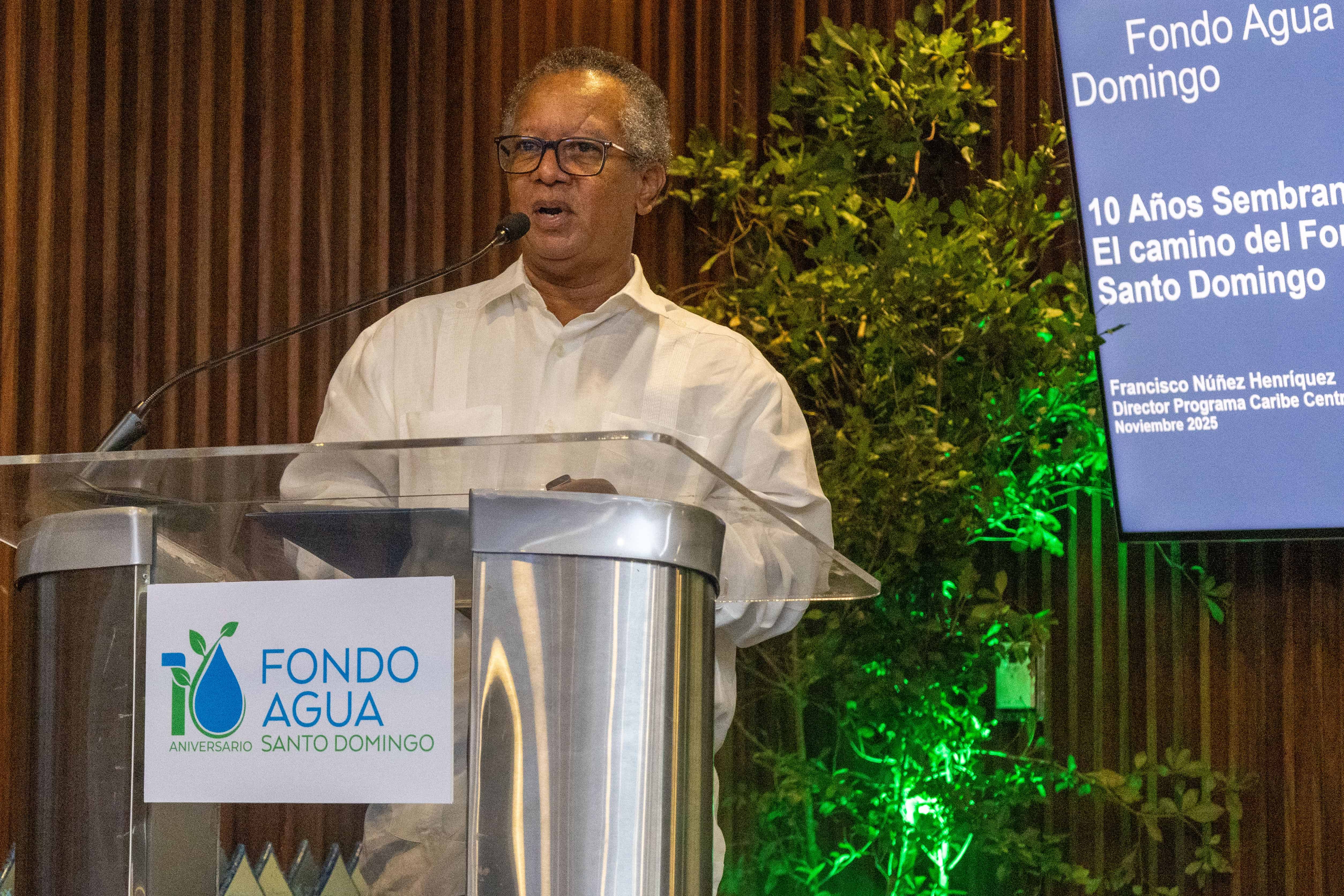 El director para el Caribe Central de la organización The Nature Conservancy, Francisco Núñez.