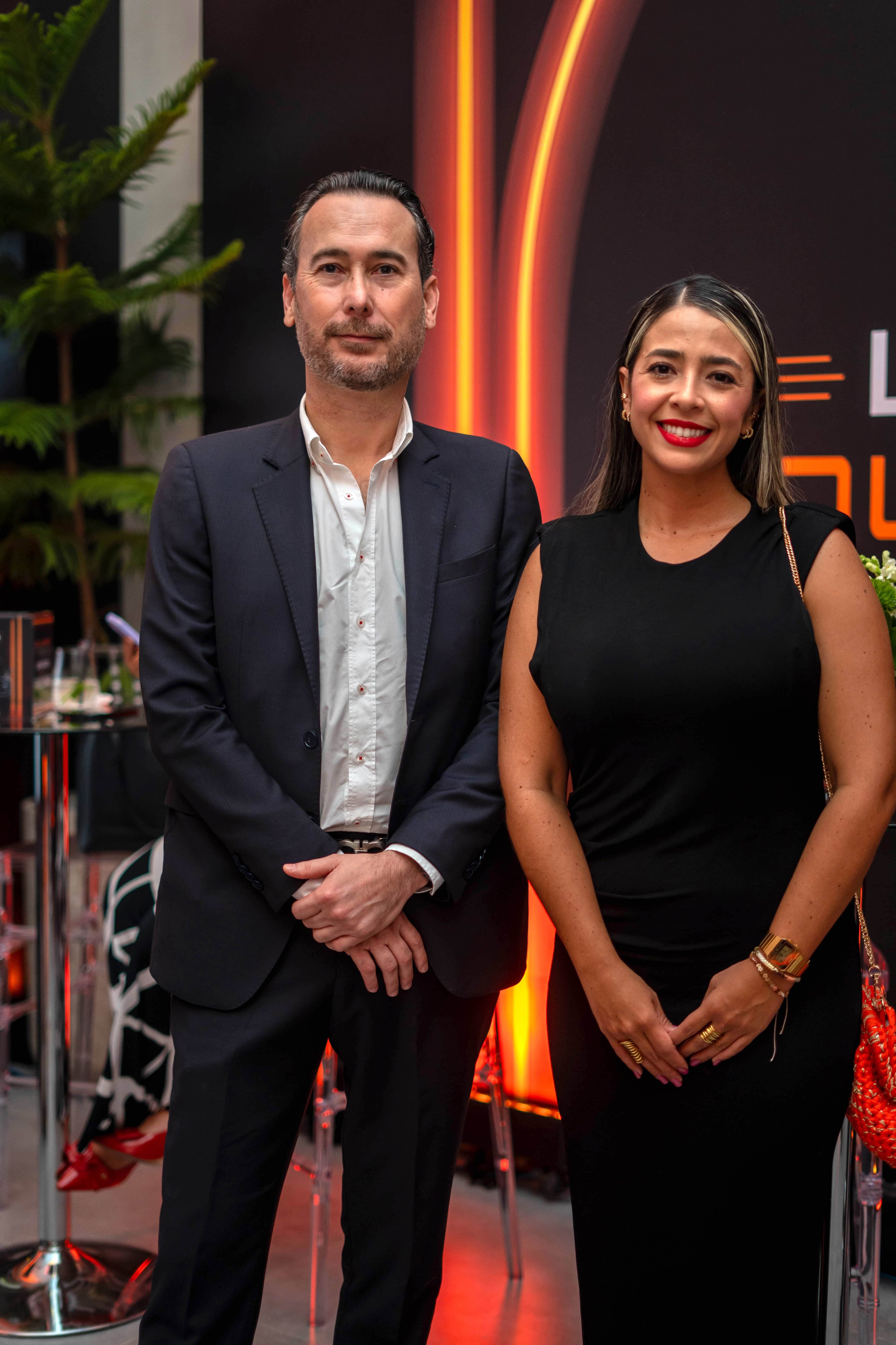 Andrés Vélez y Isabel Ramírez.