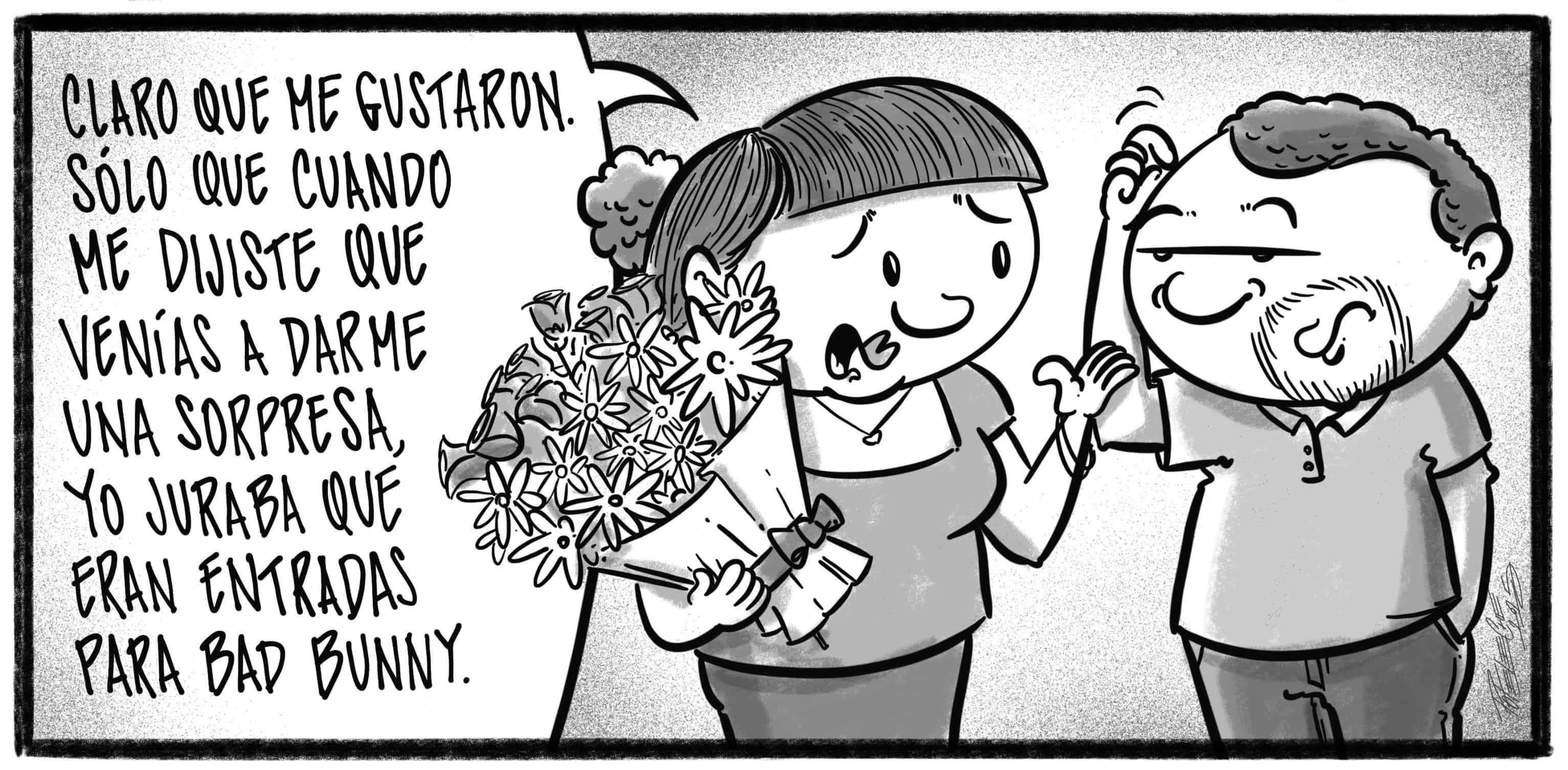 Caricatura de Noticiero Poteleche 18 noviembre 2025