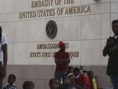 Embajada de EE. UU. en Haití ejecutará solo operaciones de emergencia