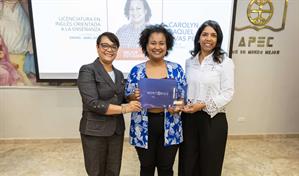 Unapec reconoce a los estudiantes con mayor rendimiento académico