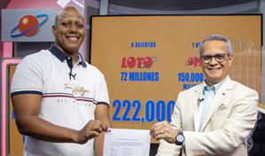 Trabajador portuario reclama premio de 222 millones de pesos en Leidsa