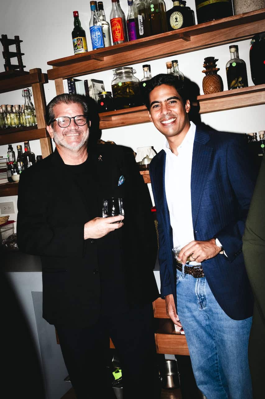 Arturo Savage y Jorge Ricardo.