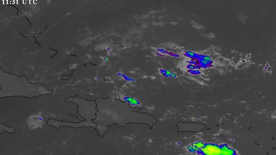 Lluvias en varias provincias del país este miércoles por una vaguada