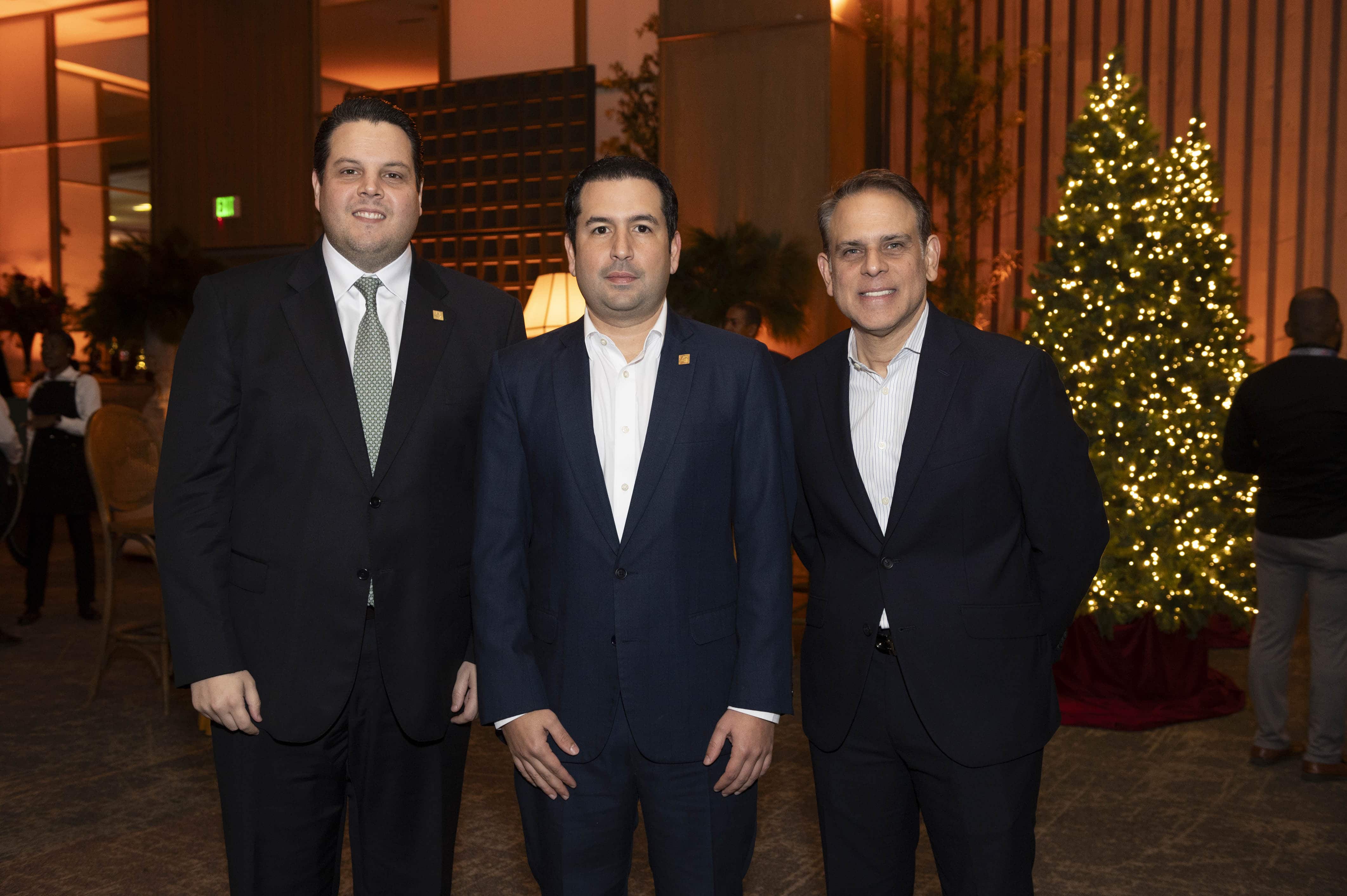 Fernando Mir, Sergio Estévez y Christian Pichardo.