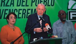 Partido Fuerza del Pueblo convoca a marcha para este 30 de noviembre