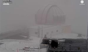 Condiciones invernales se adelantan en EE. UU. hasta con caída de nieve en Hawái
