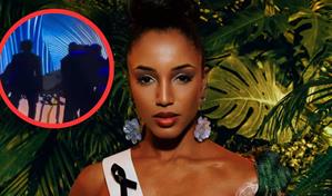 Accidente en Miss Universo: Miss Jamaica retirada en camilla tras caída en preliminar
