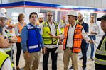 El nuevo director de la Opret recorre extensión de la Línea 2C del metro hacia Los Alcarrizos