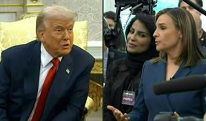 Trump amenaza con retirar licencia de ABC tras preguntas de una periodista