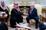 Trump autoriza la venta a Arabia Saudí de los cazas F-35 que pedía Bin Salmán Trump autoriza la venta a Arabia Saudí de los cazas F-35 que pedía Bin Salmán