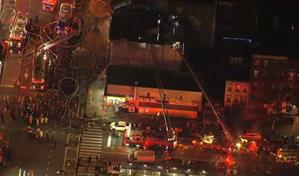 Incendio consume restaurante dominicano y deja sin hogar a unas 12 familias en el Alto Manhattan