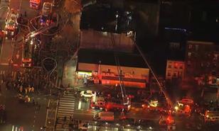Incendio consume restaurante dominicano y deja sin hogar a unas 12 familias en el Alto Manhattan