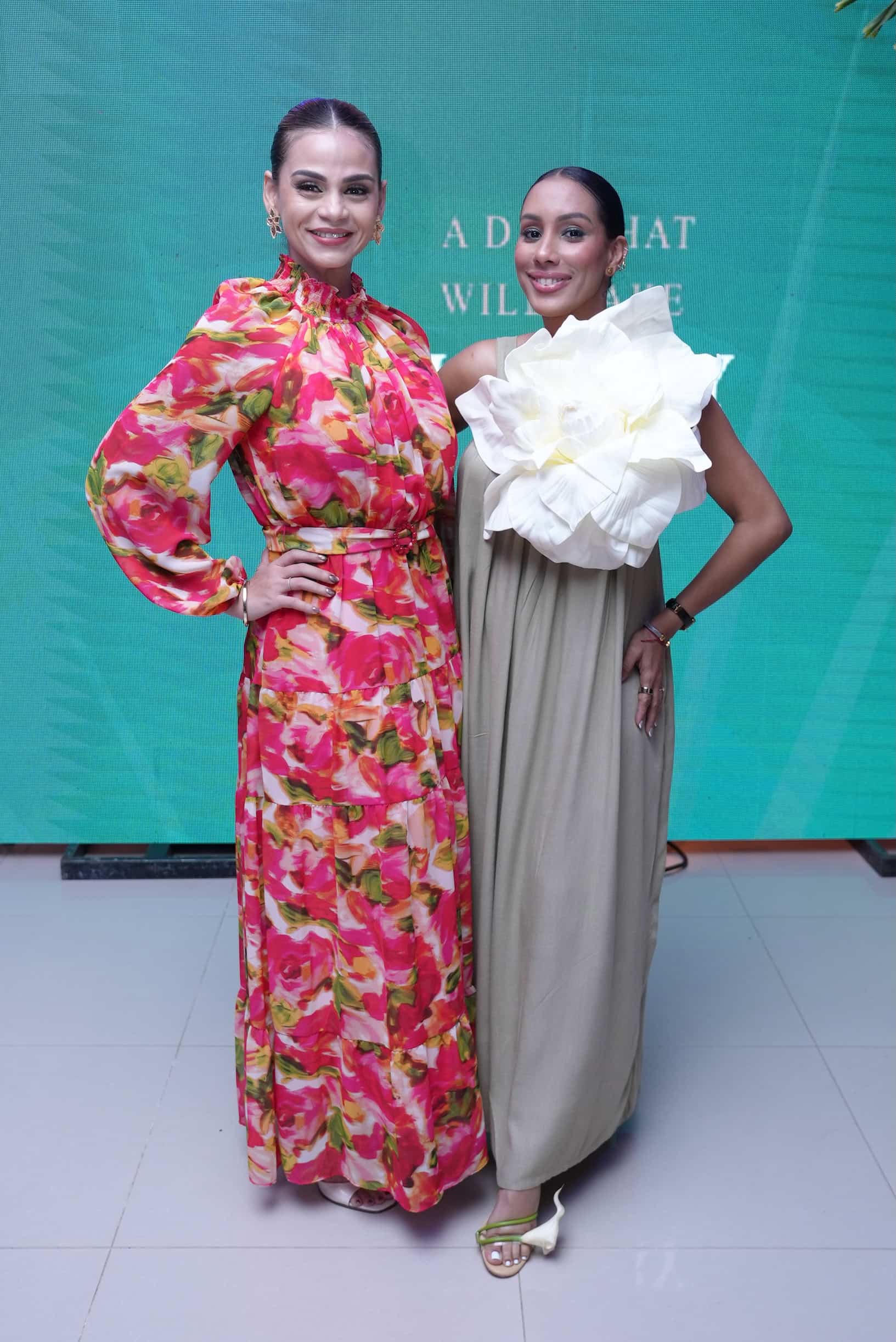 Lorena Tavarez y Alfonsina Cepeda.