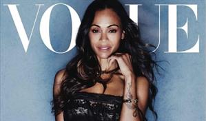 Zoé Saldaña celebra el paso del tiempo con una portada para Vogue Latinoamérica