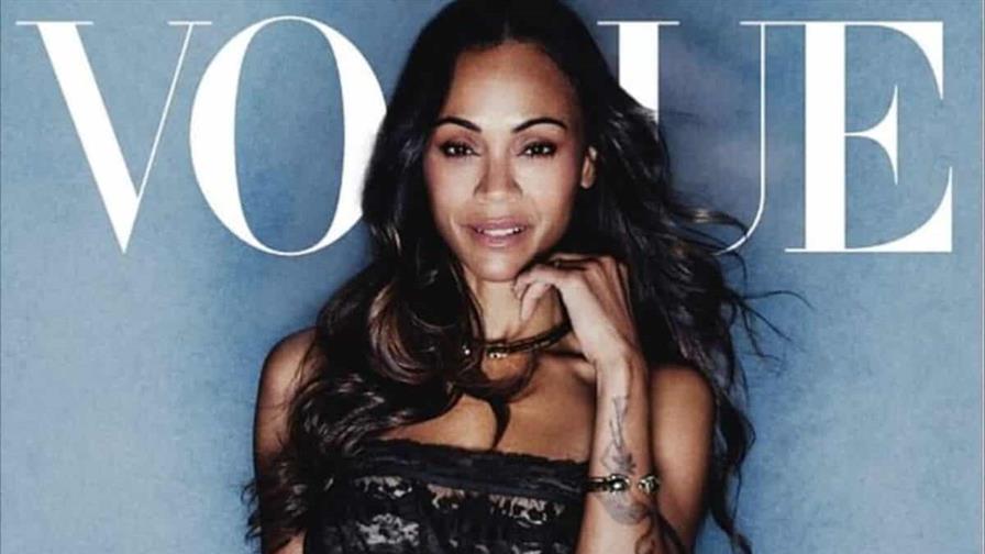 Zoé Saldaña celebra el paso del tiempo con una portada para Vogue Latinoamérica Zoé Saldaña celebra el paso del tiempo con una portada para Vogue Latinoamérica