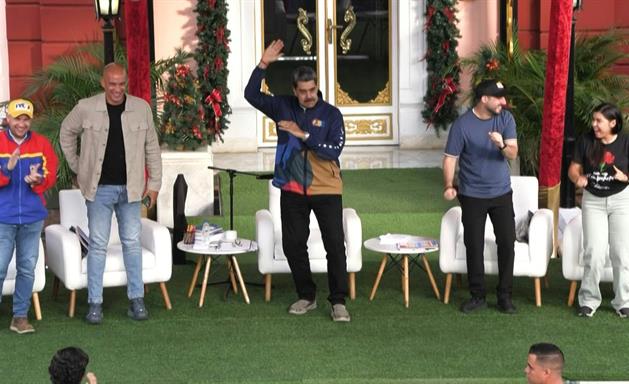 A mí no me para nadie: Maduro baila en medio de asechanzas de EE. UU.