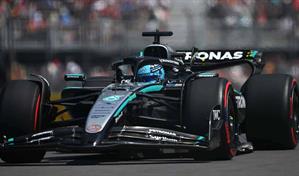 George Russell es el más rápido en los últimos ensayos para el Gran Premio de Las Vegas