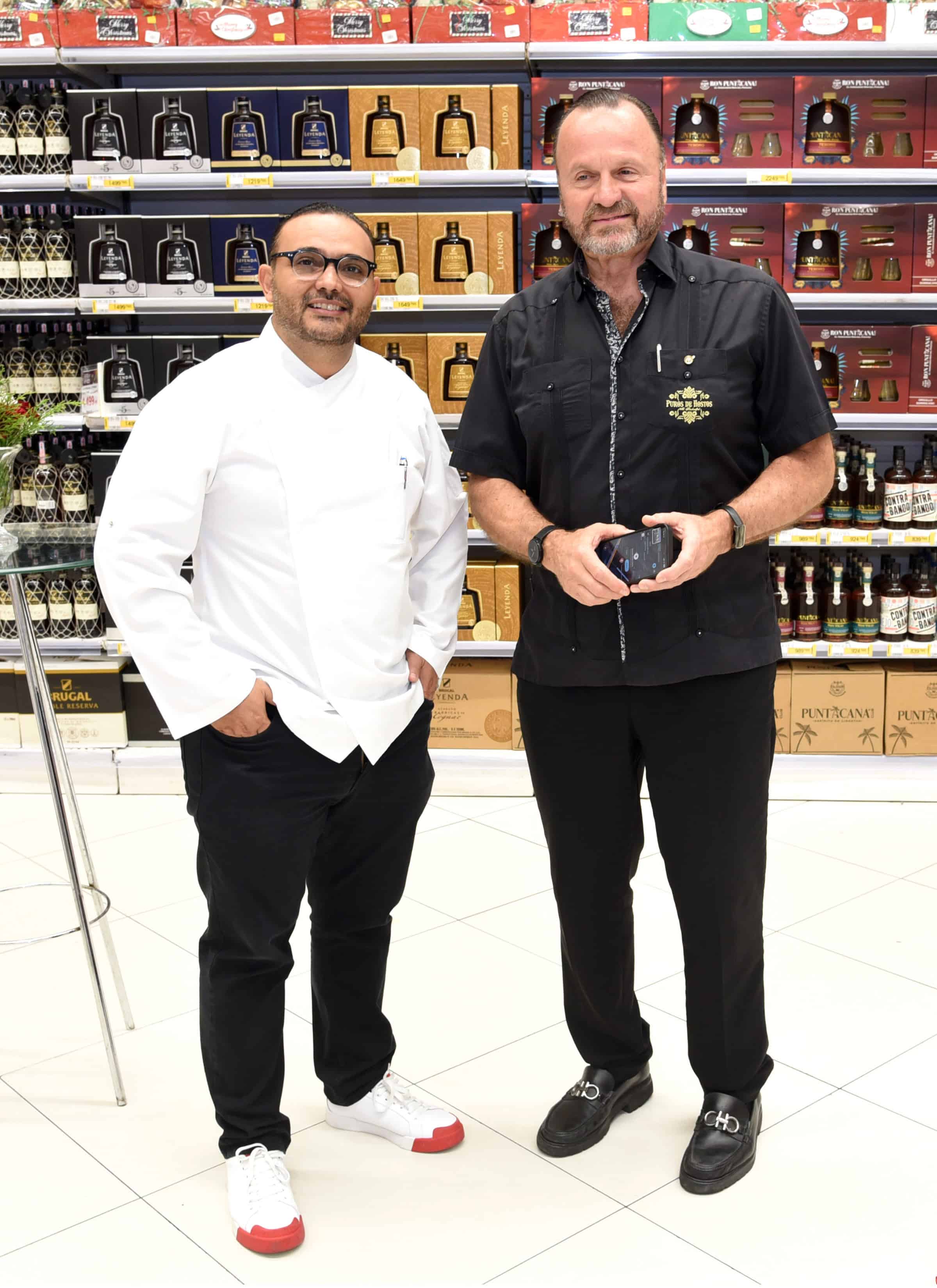 Saverio Stassi y Gustavo de Hostos.