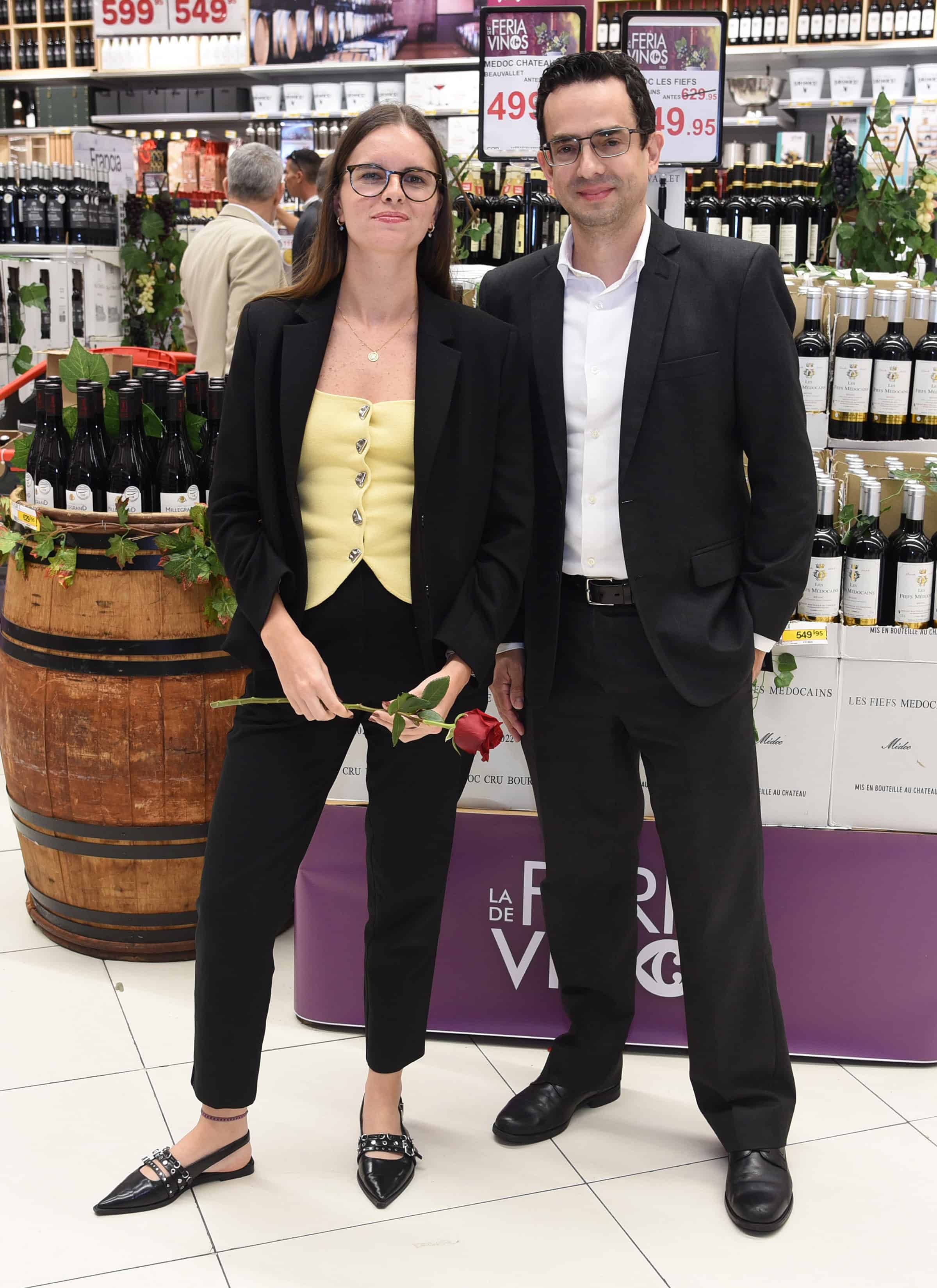 Ophelie Tamburini y David Miranda.