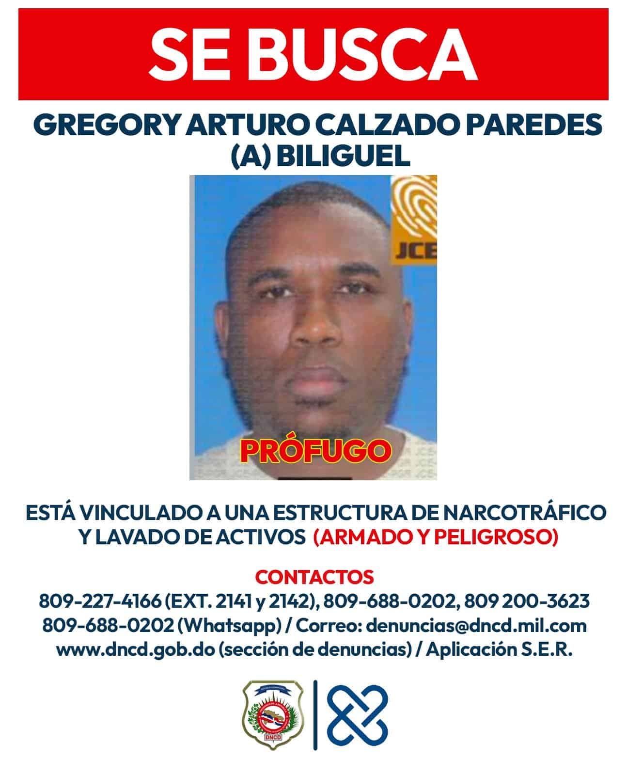 Gregory Arturo Calzado Paredes (Biliguel).