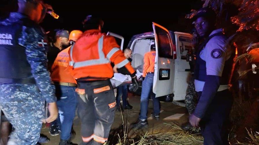 Tres muertos y un herido en accidente en carretera San Rafael de Yuma en La Altagracia