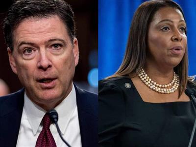 Desestiman casos contra el James Comey y Letitia James
