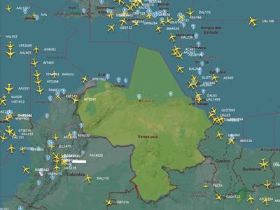 Espacio aéreo Venezuela: advertencia de la FAA a operadores aéreos