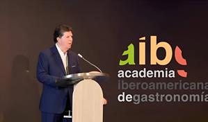 Luis Ros es nombrado nuevo secretario general de la Academia Iberoamericana de Gastronomía