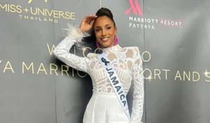 Miss Jamaica mejora en el hospital cinco días después de su caída en Miss Universo